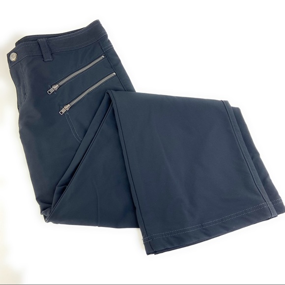 Athleta Pants - Athleta Pinnacle Cargo Fleece Lined Pants in Black
